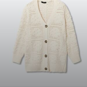 NWT - MNG oversized high-quality Cardigan with buttons